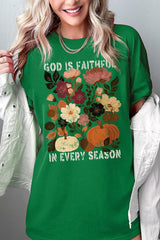5000-E3171 Faithful In Every Season Graphic Heavy Cotton Tee $9