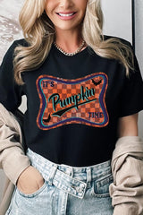 US3001-E3144 Itu2019s pumpkin time Graphic Tee $12.5