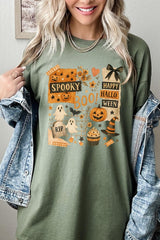5000P-E3084 Halloween collage Graphic Plus Heavy Cotton Tee $12.75