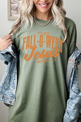 5000-E3143 Are You Fall O Ween Jesus Graphic Heavy Cotton Tee $9