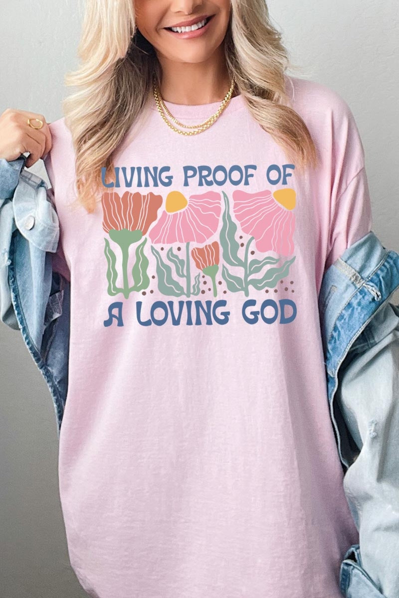 5000P-E3066 Living Proof of Graphic Plus Heavy Cotton Tee $12.75