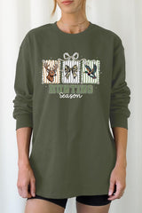 UL240-E3192 Deer & Duck Hunting Season Graphic Long Sleeve Tee $13.75
