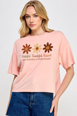 CTS-E3165 Boho Fall Christian Graphic Relaxed Crop Top $11