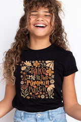 US3001Y-E3136Z Take Me To The Pumpkin Patch Kids Graphic Tee $11