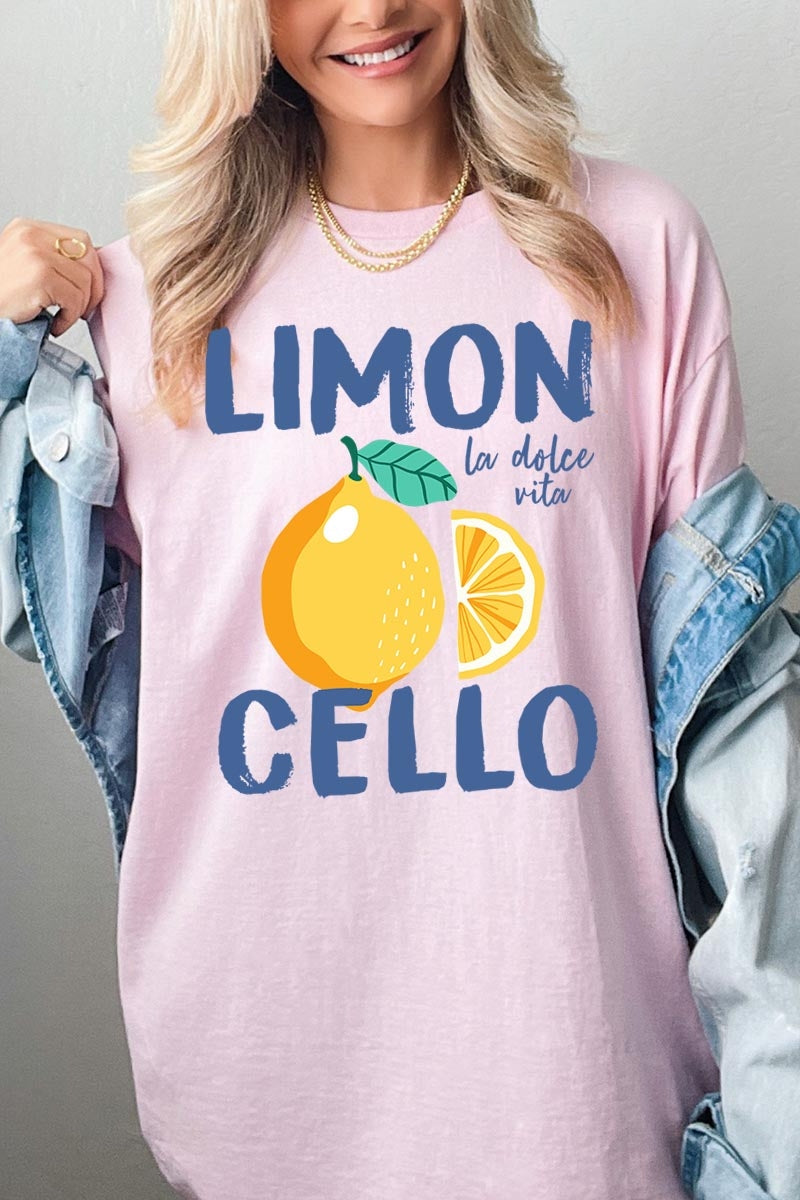 5000P-E3056 Limoncello Graphic Plus Heavy Cotton Tee $12.75