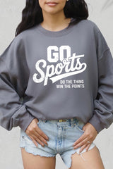 UL180-E3103 Go Sports Graphic Sweatshirt $20