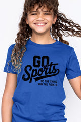 US3001Y-E3103Z Go Sports Kids Graphic Tee $11