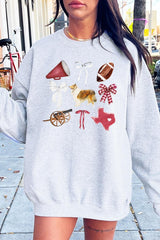 UL180-E3079 Texas Football Graphic Sweatshirt $20