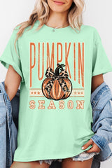5000-E3145 Pumpkin Season Graphic Heavy Cotton Tee $9