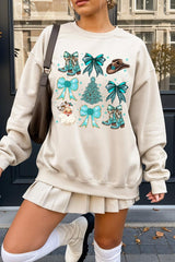 UL180P-E3180 Western Christmas Graphic Plus Sweatshirt $25