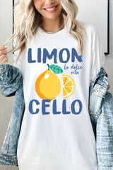5000-E3056 Limoncello Graphic Heavy Cotton Tee $9