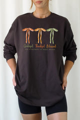 UL240P-E3111 Grateful Thankful Blessed Plus Long Sleeve Tee $17