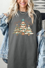5000-E3185 Howdy Christmas Graphic Heavy Cotton Tee $9