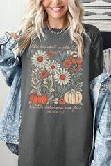 5000P-E3173 Faith Harvest Graphic Plus Heavy Cotton Tee $12.75