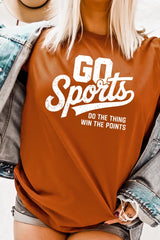US3001-E3103 Go Sports Graphic Tee $12.5