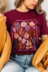 US3001-E3147 Christian Fall Graphic Tee $12.5