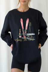 UL240-E3187 Apres Ski Club Graphic Long Sleeve Tee $13.75