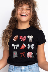 US3001Y-E3076Z Alabama Football Kids Graphic Tee $11