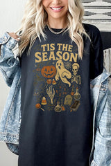 5000-E3125 Tis The Season Halloween Graphic Heavy Cotton Tee $9