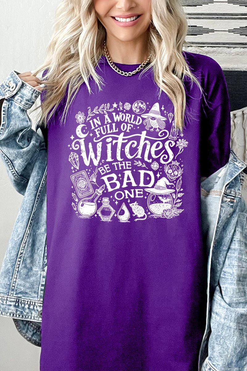 5000-E3139 In a World of Witches Graphic Heavy Cotton Tee $9