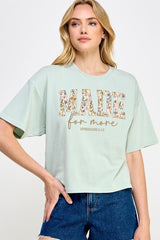 CTS-E3068 Made for More Faith Graphic Relaxed Crop Top $11