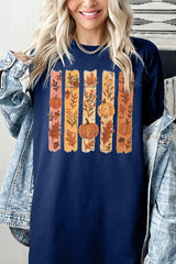 5000P-E3110 Brushstroke Fall Graphic Plus Heavy Cotton Tee $12.75