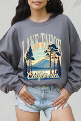 UL180P-E3059 Lake Tahoe Graphic Plus Sweatshirt $25