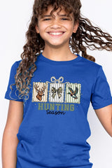 US3001Y-E3192Z Deer & Duck Hunting Season Kids Graphic Tee $11