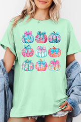 5000-E3137 Coquette Pumpkin Graphic Heavy Cotton Tee $9