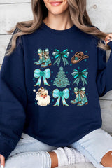 UL180P-E3180 Western Christmas Graphic Plus Sweatshirt $25