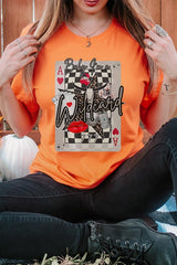 US3001-E3099 Retro Wildcard Graphic Tee $12.5