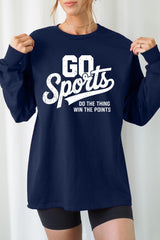 UL240-E3103 Go Sports Graphic Long Sleeve Tee $13.75
