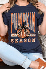 US3001P-E3145 Pumpkin Season Graphic Plus Tee $16