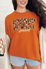 5000P-E3105 Spooky Halloween Graphic Plus Heavy Cotton Tee $12.75