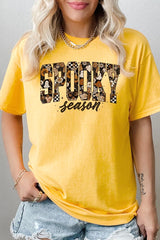 5000-E3105 Spooky Season Halloween Graphic Heavy Cotton Tee $9