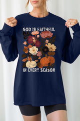 UL240P-E3171 Faithful In Every Season Graphic Plus Long Sleeve Tee $17