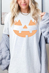 5000-E3148 Cute Pumpkin Halloween Graphic Heavy Cotton Tee $9
