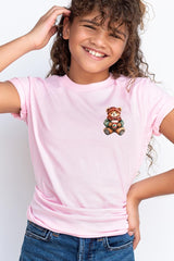 US3001Y-E3175Z Christmas bear Kids Graphic Tee $11