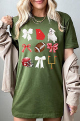 US3001P-E3080 Georgia Football Graphic Plus Tee $16