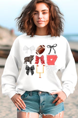 UL180P-E3077 Arkansas Football Graphic Plus Sweatshirt $25