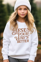 UL180B-E3114Z Christian Kids Graphic Sweatshirt $20