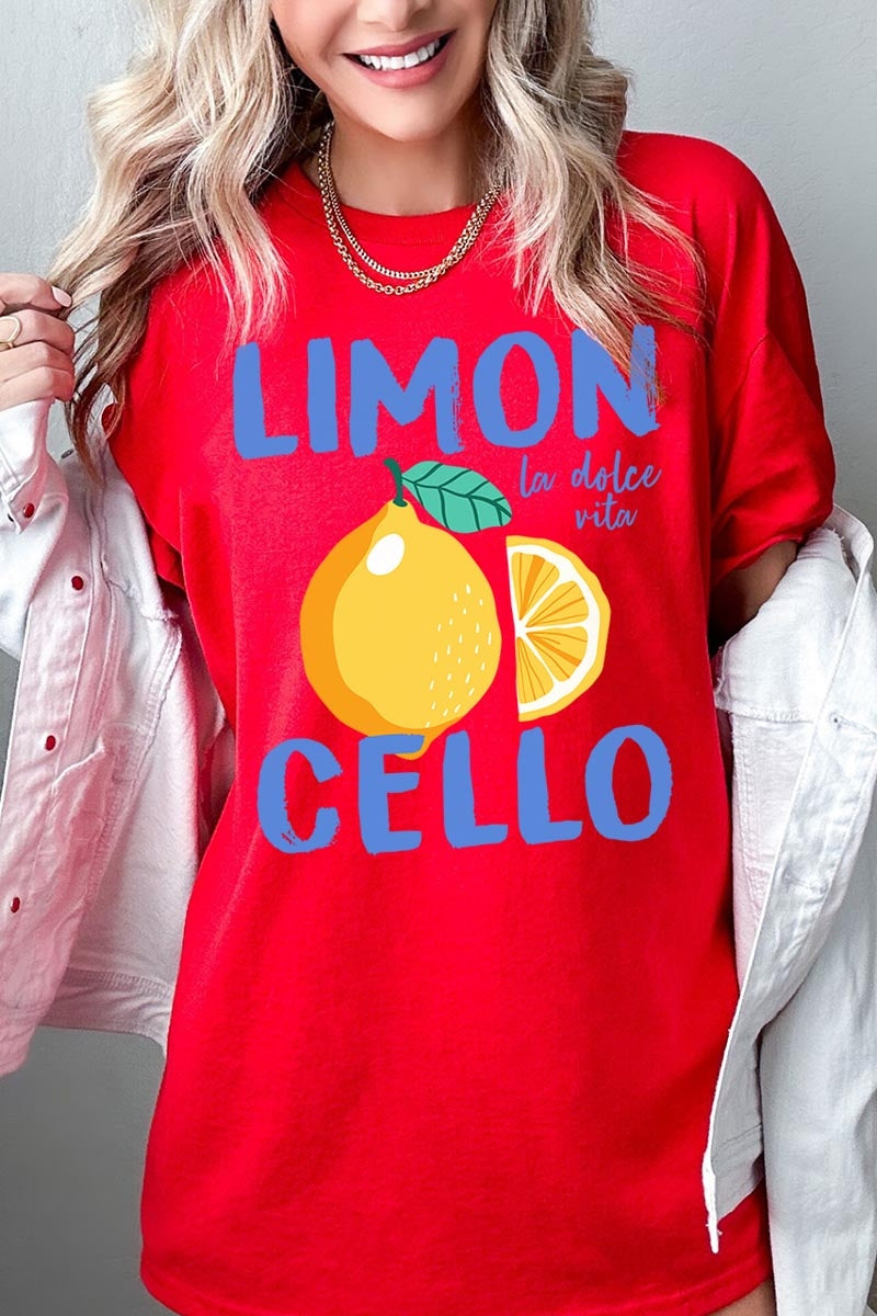 5000P-E3056 Limoncello Graphic Plus Heavy Cotton Tee $12.75