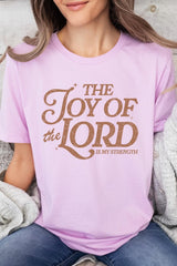 US3001P-E3179 Joy of the Lord Graphic Plus Tee $16