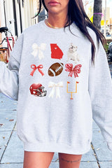 UL180-E3080 Georgia Football Graphic Sweatshirt $20