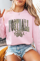 UL180P-E3132 Camo Football Graphic Plus Sweatshirt $25