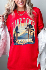 5000P-E3059 Lake Tahoe Graphic Plus Heavy Cotton Tee $12.75