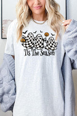 5000P-E3124 Retro Ghosts Graphic Plus Heavy Cotton Tee $12.75