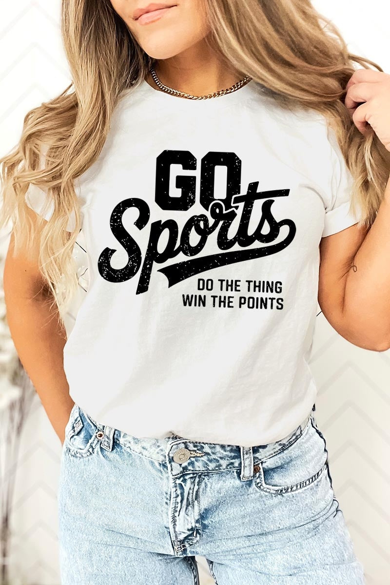 US3001P-E3103 Go Sports Graphic Plus Tee $16