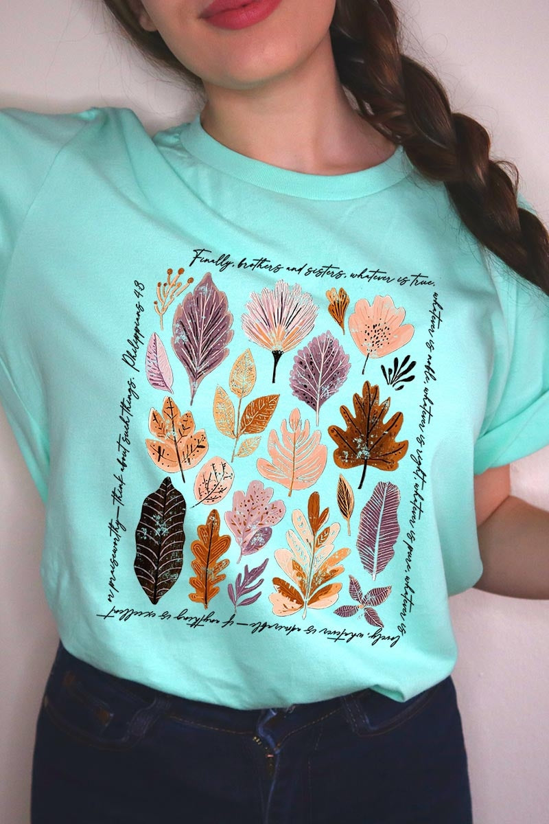 US3001P-E3147 Christian Fall Graphic Plus Tee $16