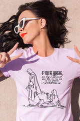 US3001P-E3075 If Youu2019re Hanging On Line Art Graphic Plus Tee $16